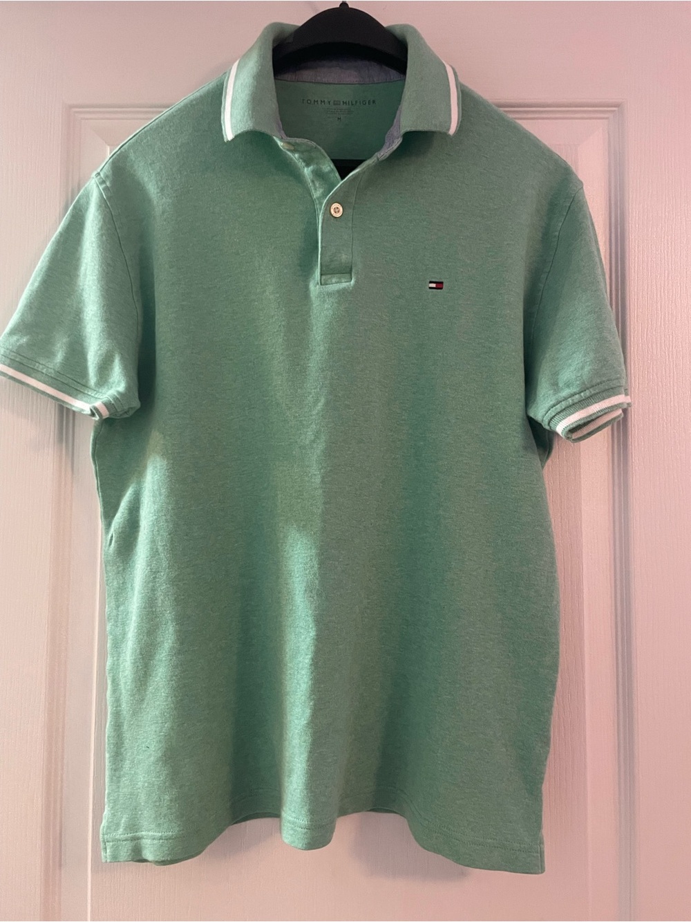 Tommy Hilfiger Mint Green Polo